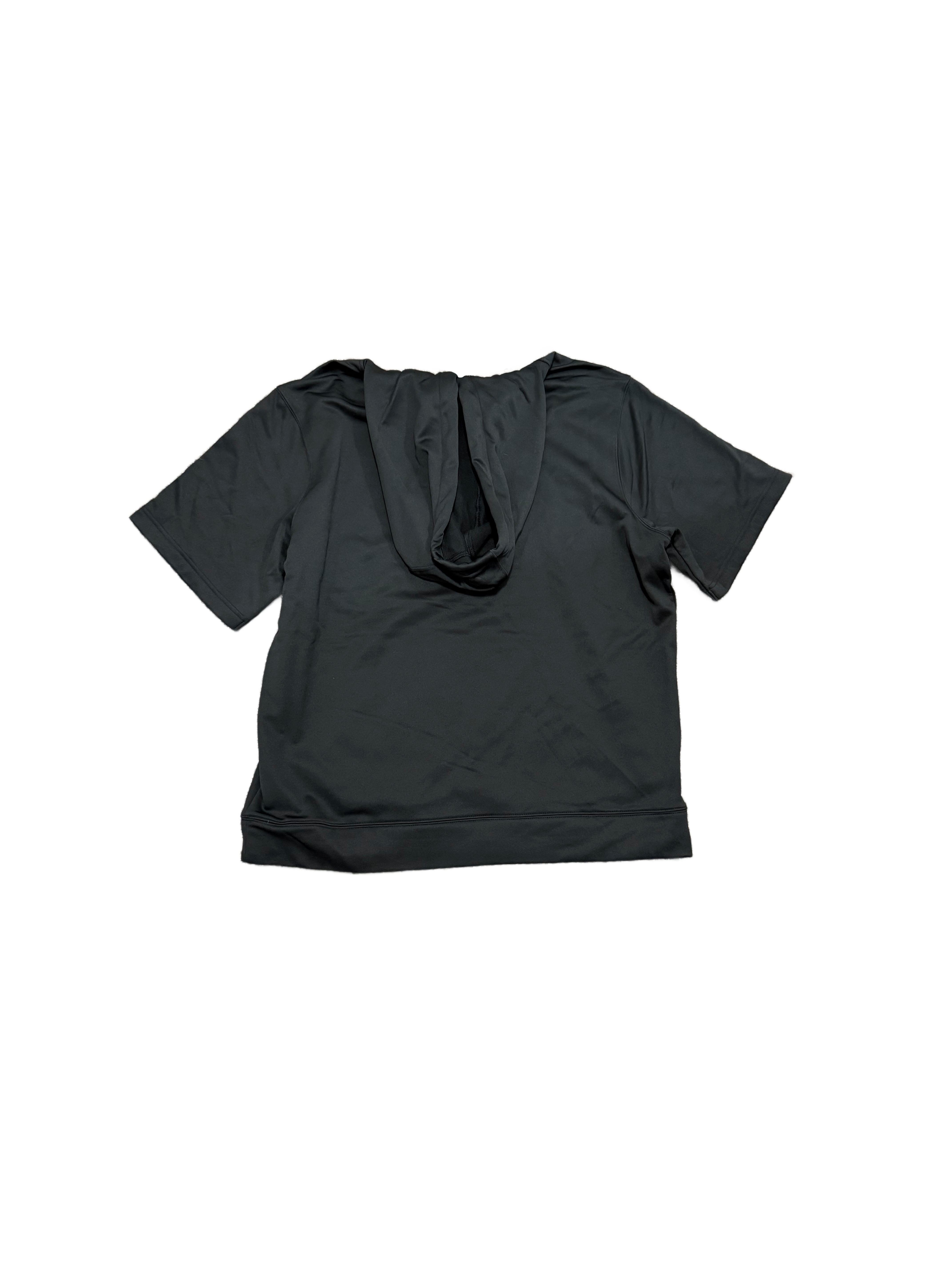Black Stellar Short Sleeve Hoodie.