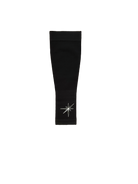 Black graduated compression arm sleeve.