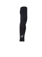 Black graduated compression arm sleeve.