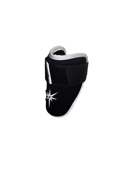 Stellar Elbow Guard with adjustable strap and ergonomic design for comfort and protection during swings.