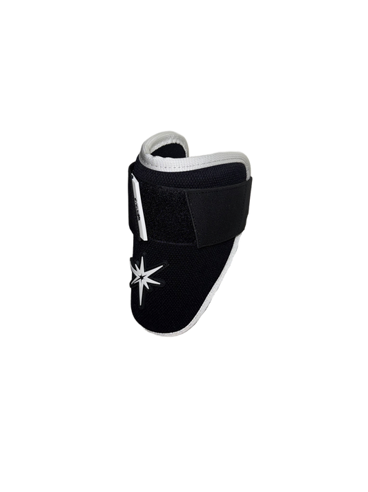 Stellar Elbow Guard with adjustable strap and ergonomic design for comfort and protection during swings.