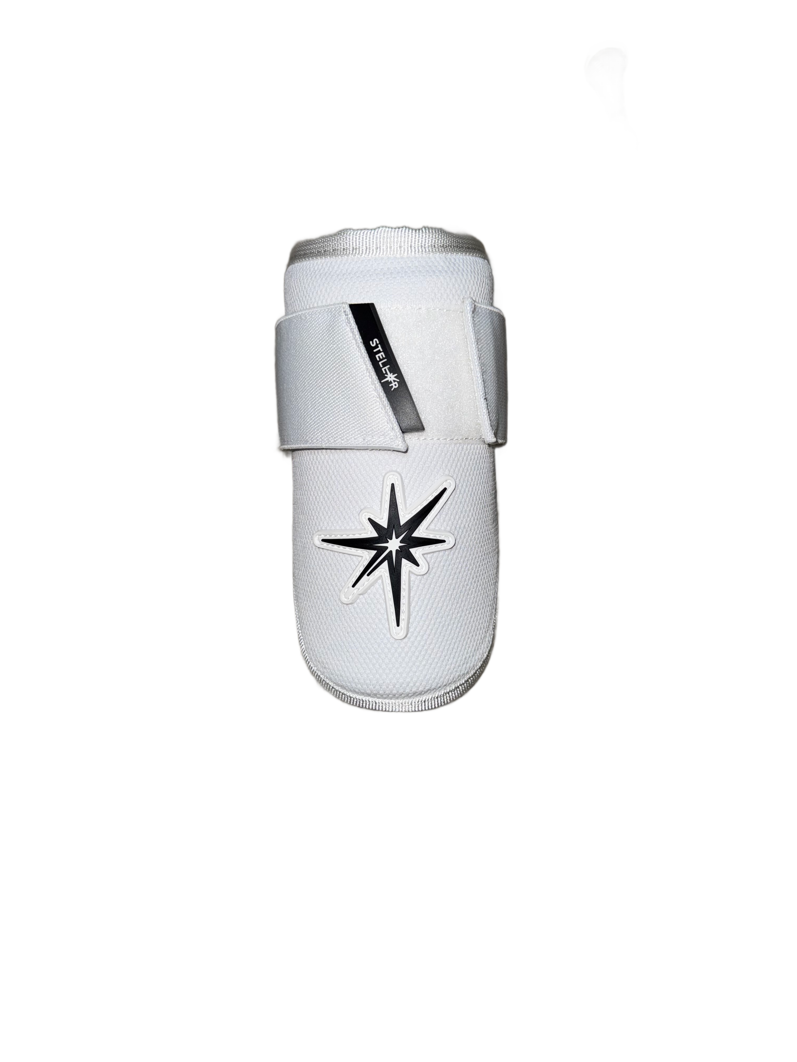 Stellar Elbow Guard with adjustable strap and thermoplastic shell for optimal arm protection.