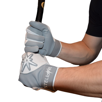 GREY Batting Gloves