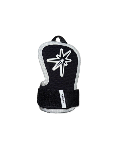 Stellar Hand Guard featuring a protective shell, adjustable strap, and ergonomic design for hitters.