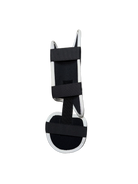 Stellar Leg Guard featuring a protective shell, adjustable straps, and ergonomic design for hitters.