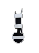 Stellar Leg Guard featuring a protective shell, adjustable straps, and ergonomic design for hitters.