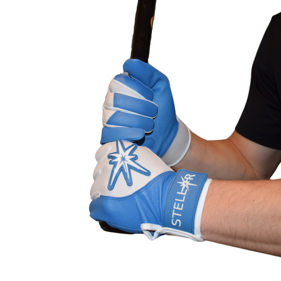 LIGHT BLUE Batting Gloves