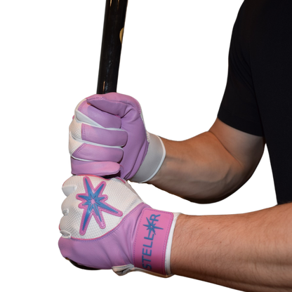 PINK Batting Gloves