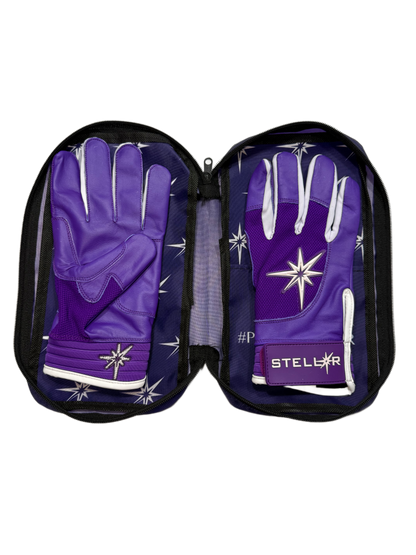 Purple Batting Gloves