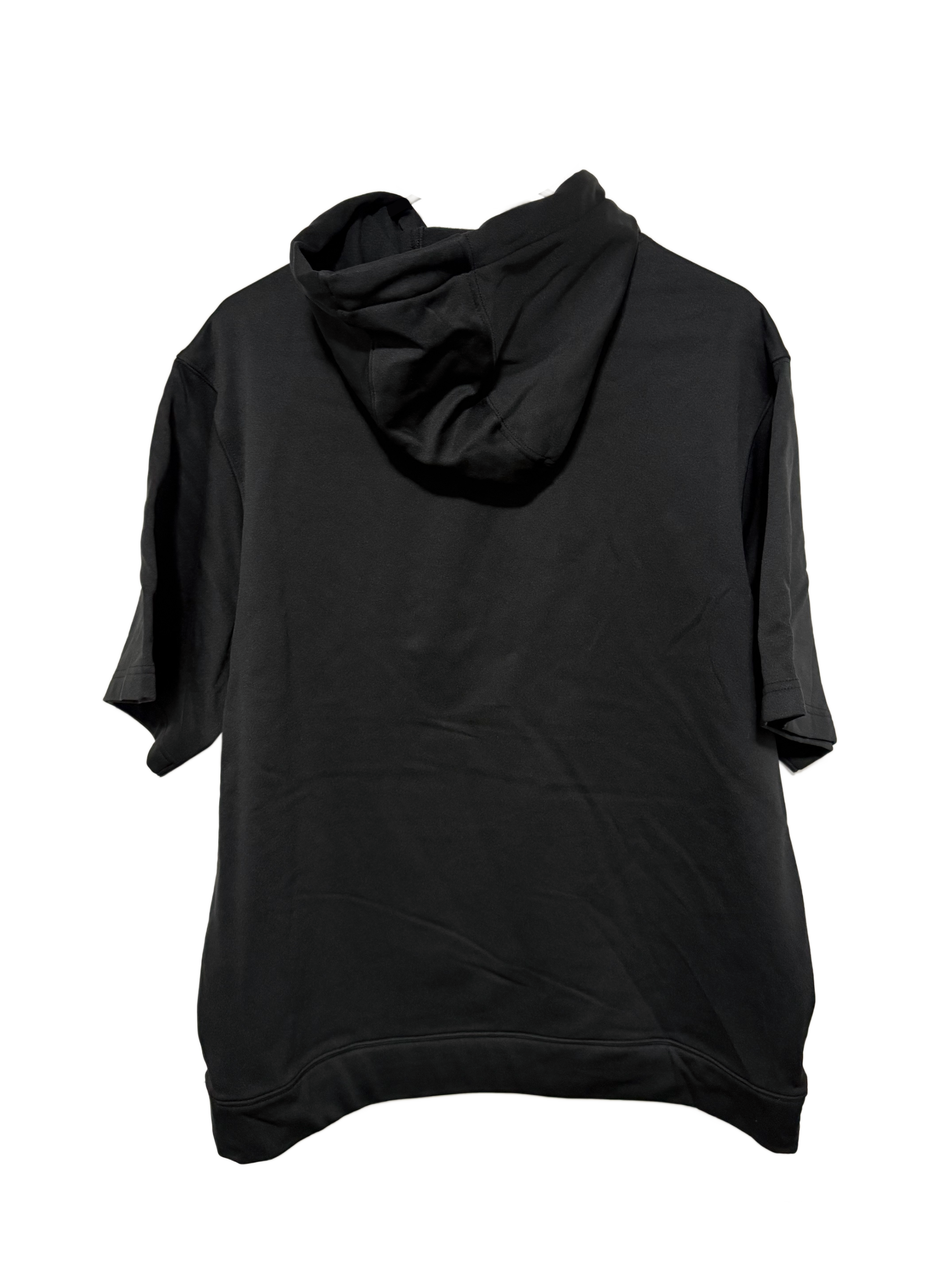 Black Stellar Short Sleeve Hoodie.