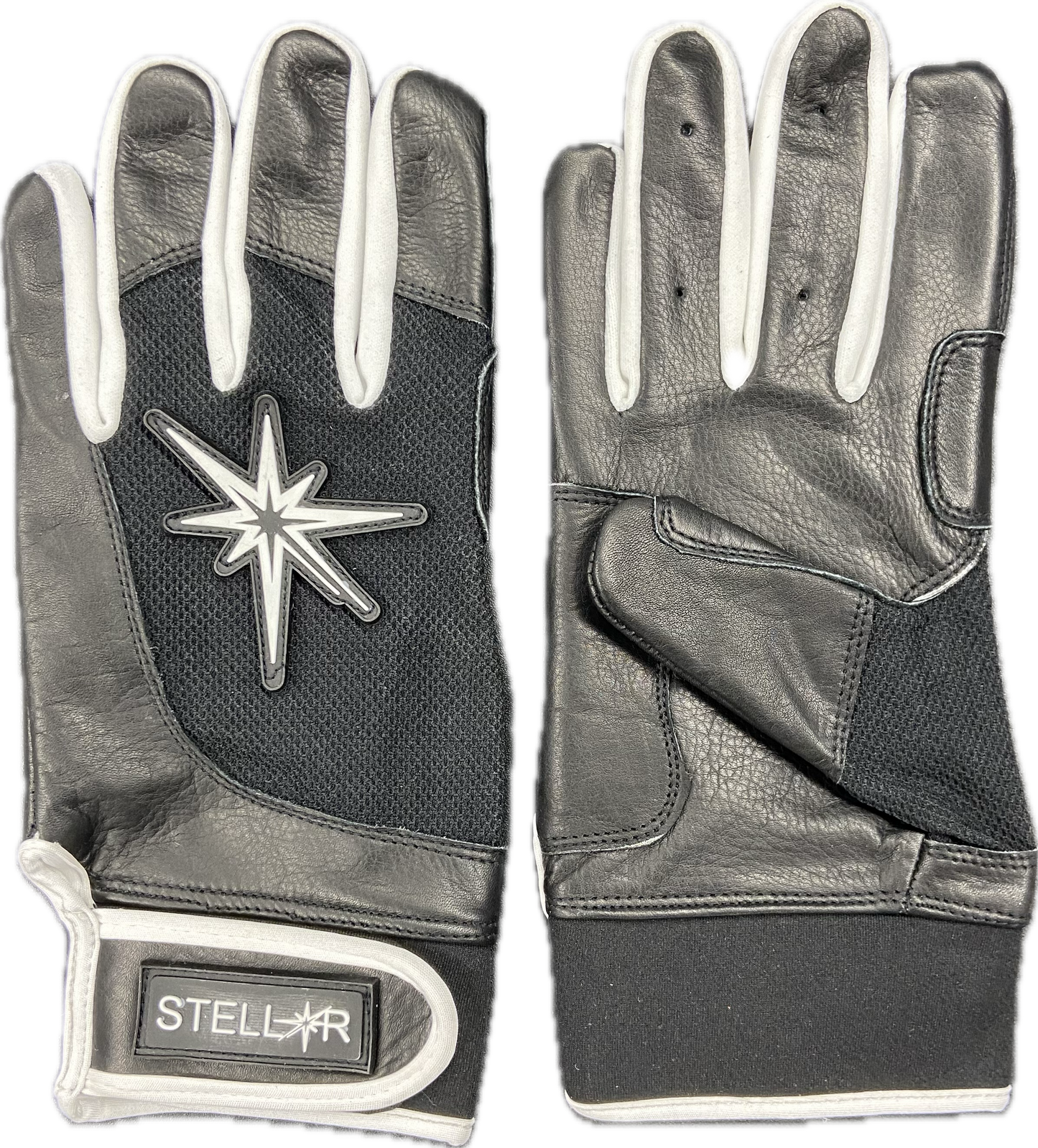 PROTOTYPE Black Batting Gloves