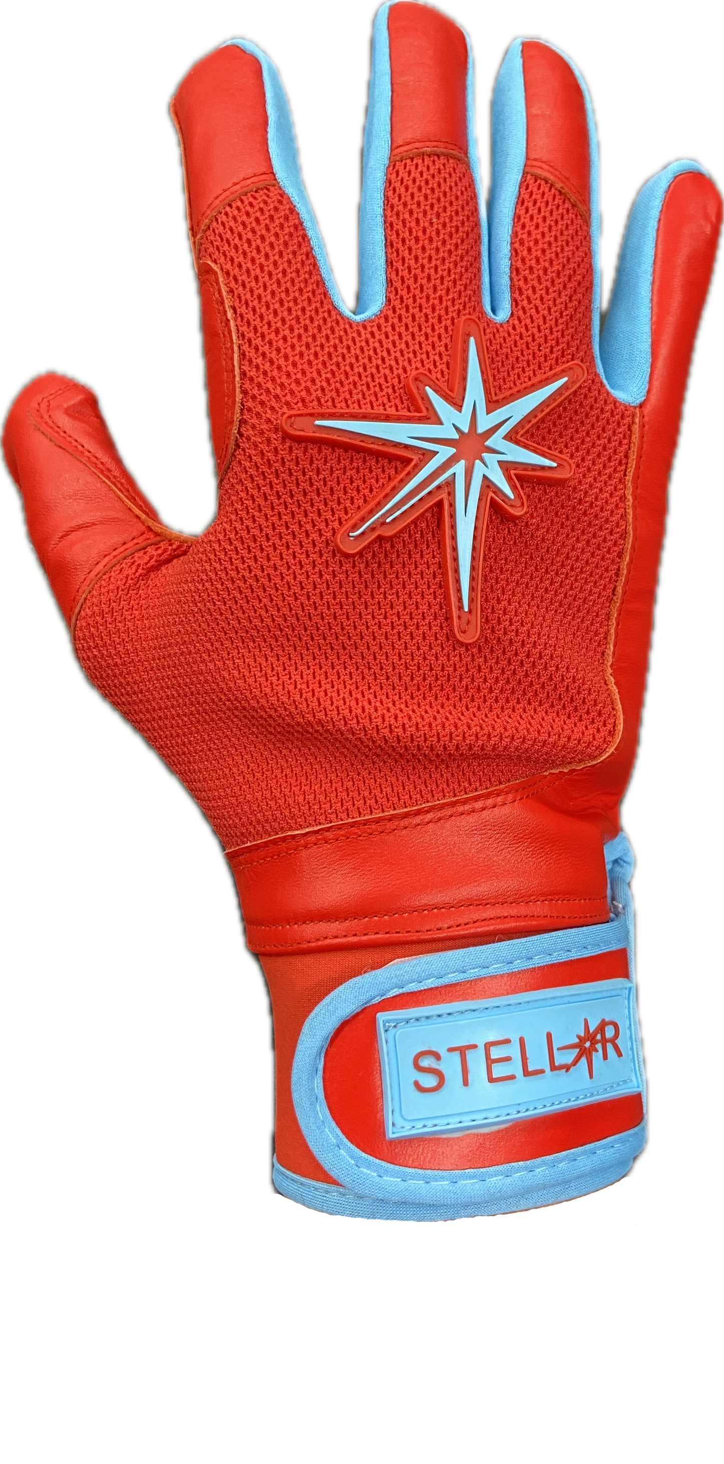 PROTOTYPE Red Batting Gloves