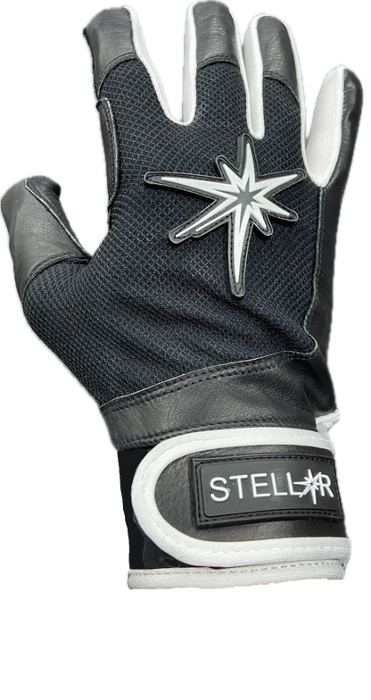 PROTOTYPE Black Batting Gloves