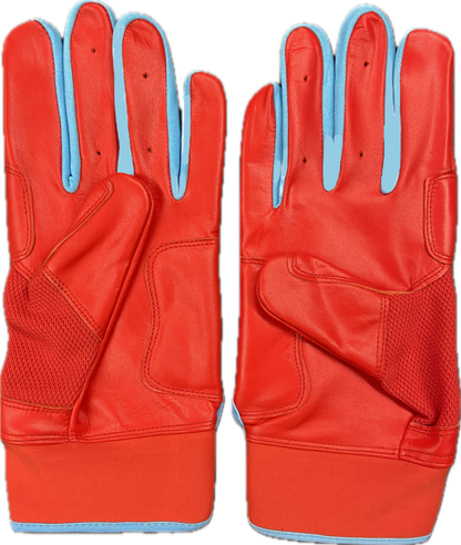 PROTOTYPE Red Batting Gloves