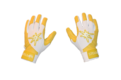 YELLOW Batting Gloves